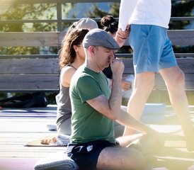 5 jours en stage de yoga et immersion à La Clusaz, France avec Linda Munro et Gérald Disse - Photo 4