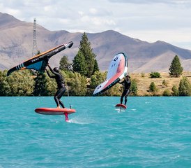 7 Tage Canterbury Wing Foil und Windsurf Urlaub - South Island Surfari in Neuseeland - Photo 3