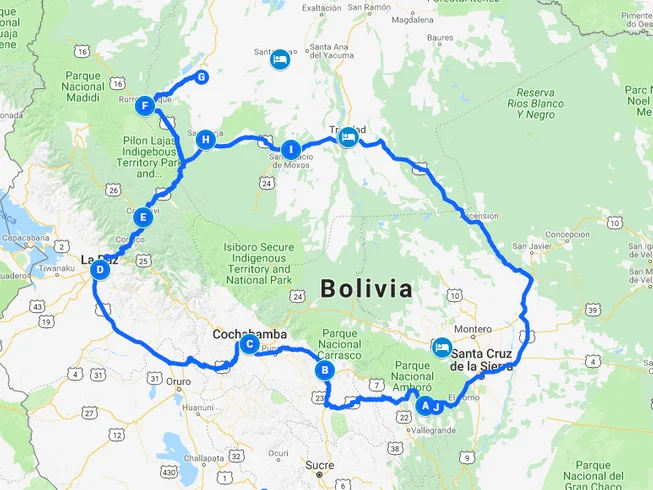 14 Day Guided Amazonia Motorcycle Tour in Bolivia photo 3