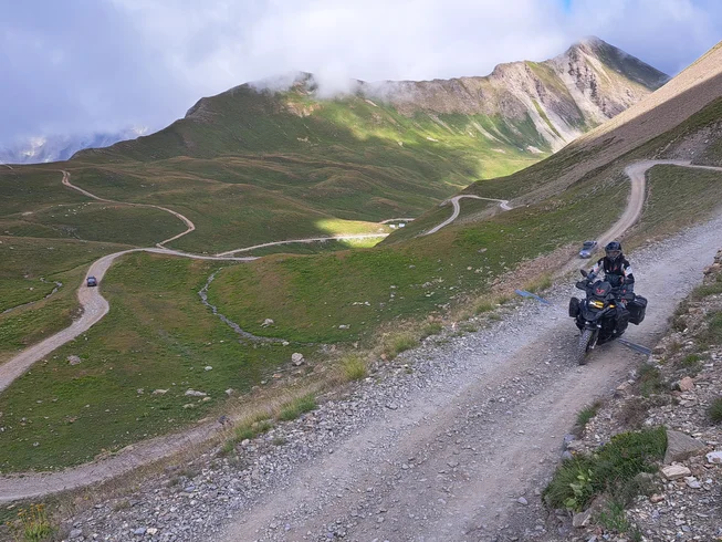 8 Day Off Road Alpine Raid Explore the French and Italian Alps Guided Motorcycle Tour 