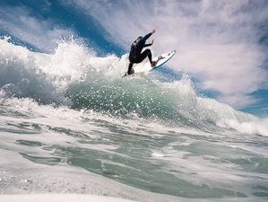 6 días de retiro de surf con 3 clases de surf en SURFinn Algarve, Portugal