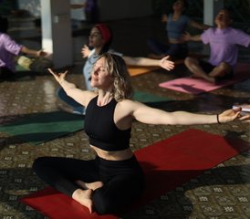 7 jours en stage de formation de professeur d’aerial yoga 50 heures à Goa, Inde - Photo 3