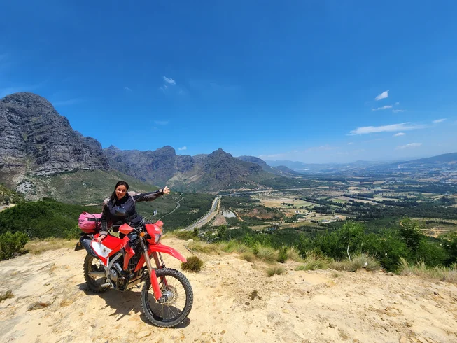 Guided Paarl Rock Off-Road Motorcycle Day Tour from Cape Town, South Africa