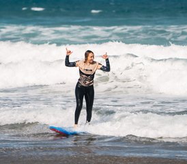 28 Day Surf and Trekking Package on a Surf Camp in Caleta de Famara, Lanzarote, Spain - Photo 1