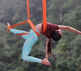 13 jours en formation de professeur d’art et de yoga aérien niveau 3 85 h à Rishikesh, Inde - Photo 3