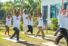 2-Daagse Yoga, Pranayama en Meditatie Retreat met Ayurvedische Massage in Rishikesh, India