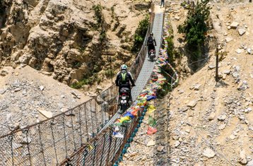 11 Day Ride to Upper Mustang Guided Motorcycle Tour in Nepal
