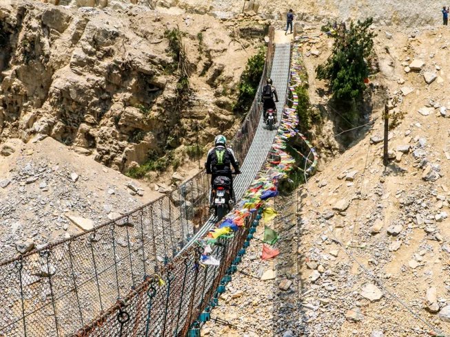 11 Day Ride to Upper Mustang Guided Motorcycle Tour in Nepal