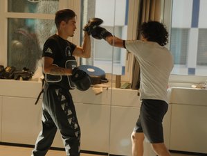28 jours en stage de boxe à Lugano, Suisse