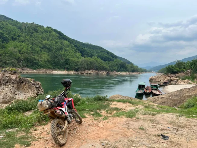 3 Day Enthralling Laos Guided Motorcycle Tour from Vientiane to Vang Vieng, Phou Khao Khouay photo 5