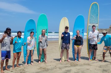 3 Day Relaxed Surf Camp Experience in La Punta, Montañita, Ecuador
