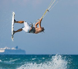 6 días de campamento básico de kitesurf en Rodas, Egeo Meridional, Grecia - Photo 2