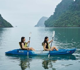 3 jours en stage de bien-être avec yoga et méditation en baie d’Halong et baie de Lan Ha, Vietnam - Photo 2