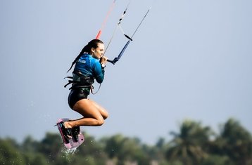 7 jours de kitesurf pour débutants au De Silva Windresort, Kalpitiya, Sri Lanka