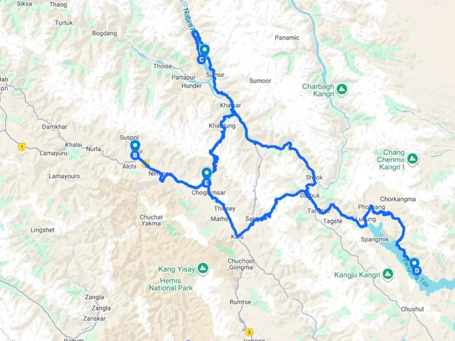 7 Day Leh Ladakh Guided Motorcycle Tour in India photo 3