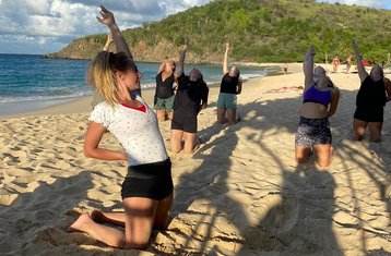 8 jours en vacances de yoga, d'ayurveda et de détente sur les 25 plages de l'île de Saint-Martin