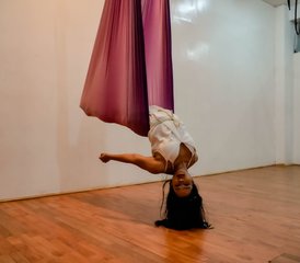 6 jours-50h en formation de professeur de yoga aérien avec hamac à Pangalao, Bohol, Philippines  - Photo 3