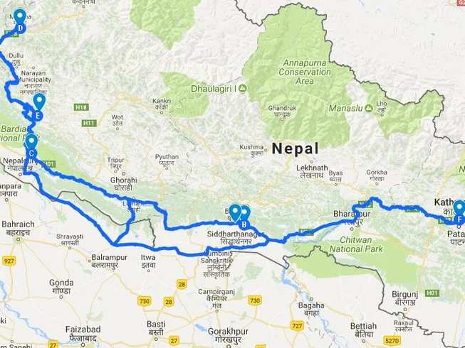 10 Day Rara Lake Motorbike Tour in Nepal photo 3