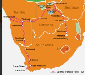 23 Tage Geführte Motorrad-Tour zu den Victoriafällen in Südafrika, Botswana, Simbabwe, Namibia - Photo 3