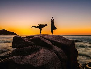 8 Day Yoga and QiGong Retreat on Sardinia, Italy with Boutique Room, Sea View Pool, and Spa