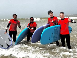 7 jours en stage de surf avec coaching, culture et vagues à Essaouira, Maroc