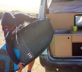 08 Day Surf and Travel "Surf Express" Campervan Adventure Tour in Praia Azul and Santa Cruz, Portugal - Photo 1