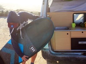 8 Day Surf and Travel "Surf Express" Campervan Adventure Tour in Praia Azul and Santa Cruz, Portugal