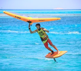 28 jours en stage de wingfoil freeride - mini-safari 1 place à bord du M/V Legends en Égypte - Photo 1