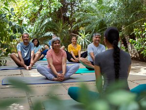 10 Tage Veganes Yoga und Naturheilkunde Retreat zum Abnehmen in Tamil Nadu