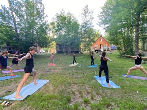 3 Day White Water Wilderness Rafting and Yoga Holiday in Maine, USA