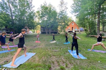 3 Day White Water Wilderness Rafting and Yoga Holiday in Maine, USA