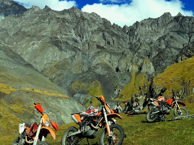 6 Day Guided Enduro Motorcycle Tour along the Hidden Paths of Caucasus Mountains, Georgia  photo 4