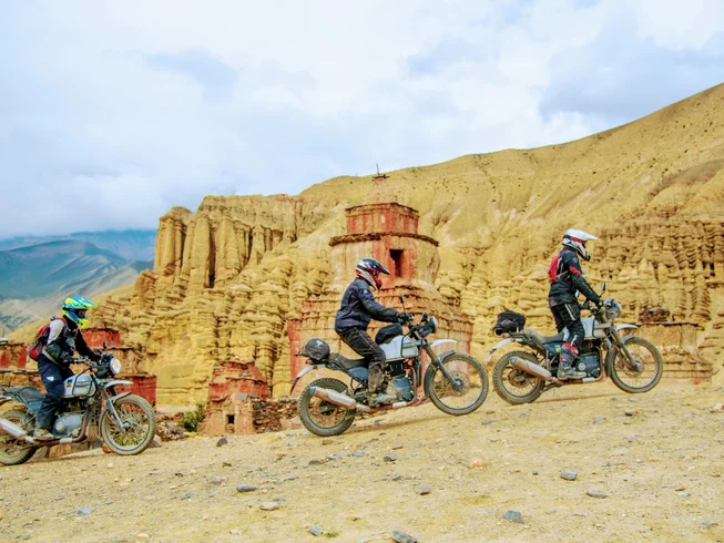 11 Day Ride to Upper Mustang Guided Motorcycle Tour in Nepal photo 4
