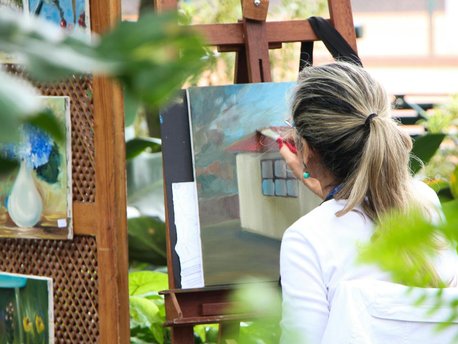 Painting & Yoga