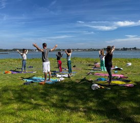 37 jours De Yoga de l'Eau Dans Le Morbihan, France - Photo 1
