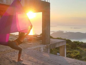 7 Tage Intensives Aerial Yoga Retreat mit Yoga Vola auf der Wunderschönen Insel Korfu