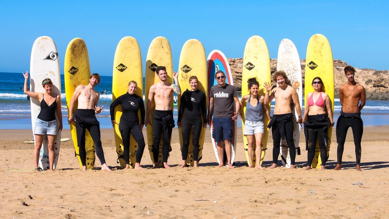 Chillout Surf Hostel in Taghazout, Morocco