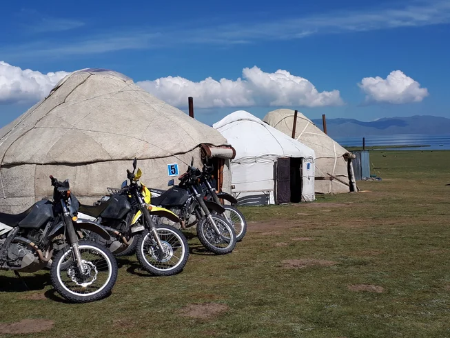 12 Day The Great Tien Shan Mountains Guided Motorcycle Tour in Kyrgyzstan photo 9