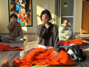 13 jours en stage de formation de professeur de yoga hatha, ashtanga-vinyasa 100h à Rishikesh, Inde