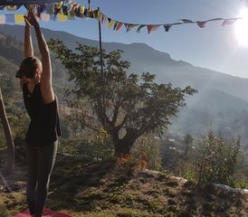 73 jours en retraite de yoga à Budhanilkantha, Népal - Photo 1
