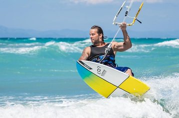 6 jours en stage de kitesurf débutant à Rhodes, Égée-Méridionale, Grèce