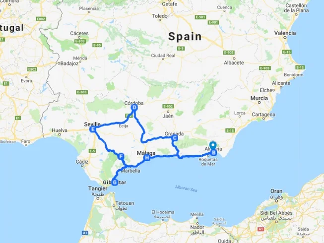 7 Day Self-Guided Motorcycle Tour through the best of Andalusia, Spain photo 3