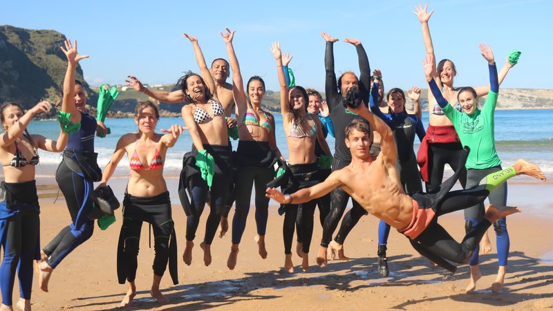 7 Day Adult Surf Camp in Suances, Cantabria
