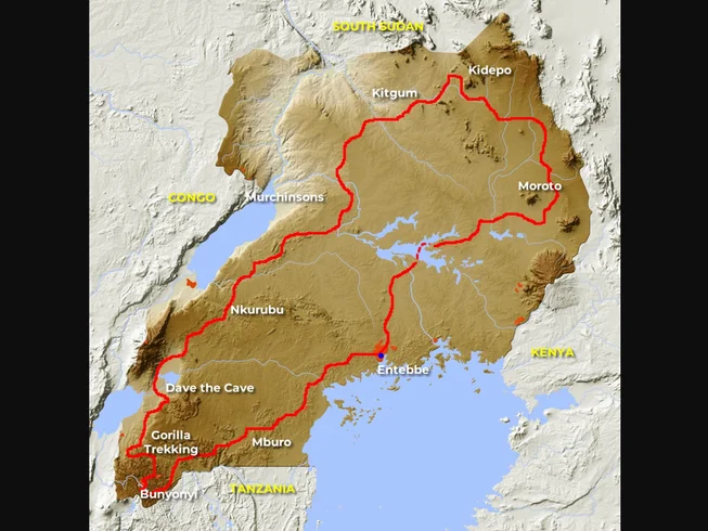 16 Day Uganda All Around Guided Motorcycle Tour photo 3