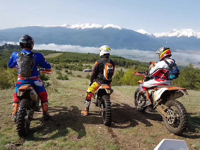 6 Day Skiing and Enduro Guided Motorcycle Tour in Banya, Blagoevgrad Province photo 2
