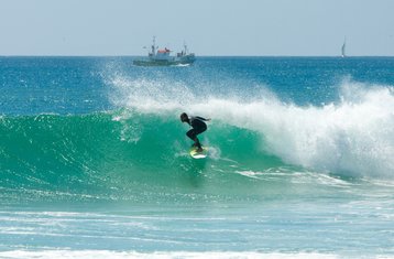 15 Tage Surf-Guiding-Paket in Praia da Areia Branca, Zentralregion, Portugal