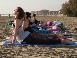 28 Day 200-Hour Yoga Teacher Training on the Beach in Misano Adriatico, Italy