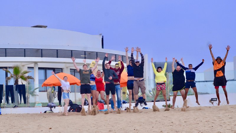 8 Day Unique Yoga, Surf, and Kitesurf Combination Camp in Tamraght, Agadir