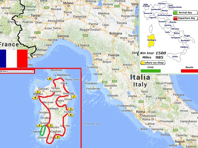 10 Day Dream Island Sardinia - Premium Guided Motorcycle Tour in Italy photo 3