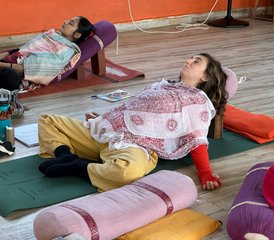 9 jours-85h en formation de professeur de yoga yin yang et nidra à Rishikesh, Inde - Photo 5